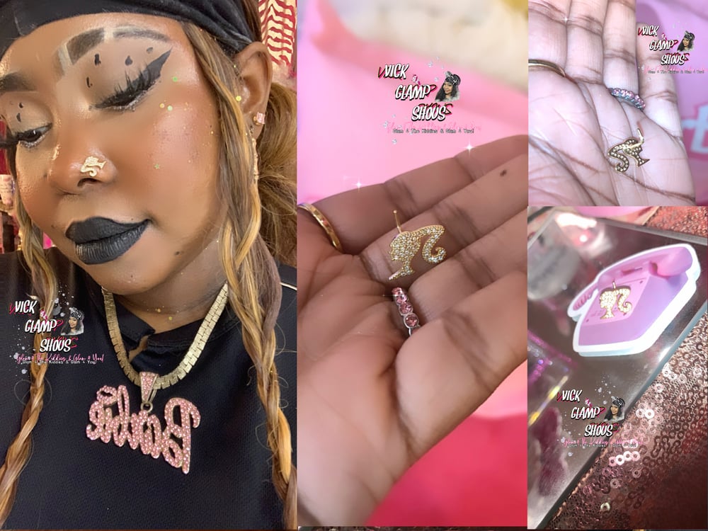 Image of 💗Barbie Inspired Silver Nose Stud💗
