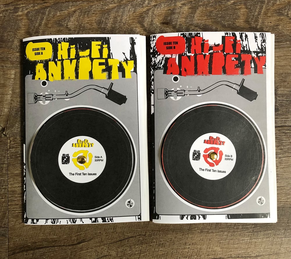 Hi-Fi Anxiety Zine Issue 10 and Issue 11
