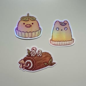 Image of Ghibli Bakery Waterproof Stickers