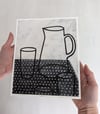 Glass Pitcher Print