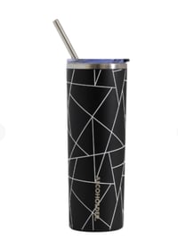 Image 1 of Alcoholder SKNY Slim Insulated Tumbler - Luxe Geo