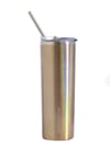 Alcoholder SKNY Slim Vacuum Insulated Skinny Tumbler Rose Gold Glitter - 590ml