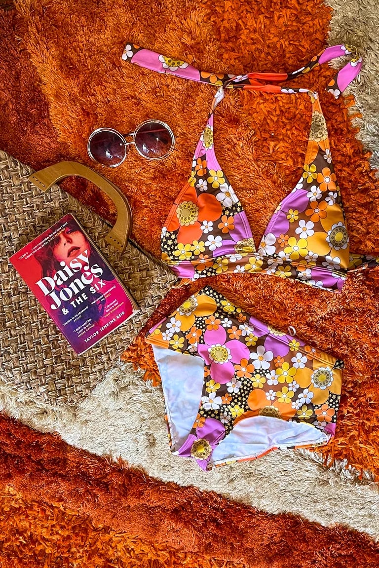 Farah Bikini Set In Get Back Multi/Pink
