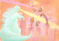 Image 1 of Godzilla vs Rodzilla
