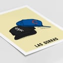 'Las Gorras' Print