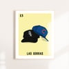 'Las Gorras' Print