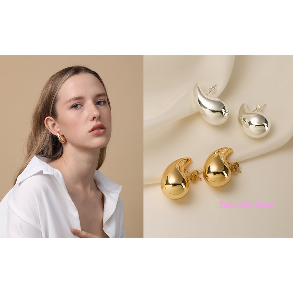 Image of Rain Drop Earrings