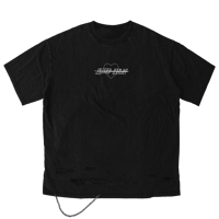 Image 1 of MURAL BLACK TEE