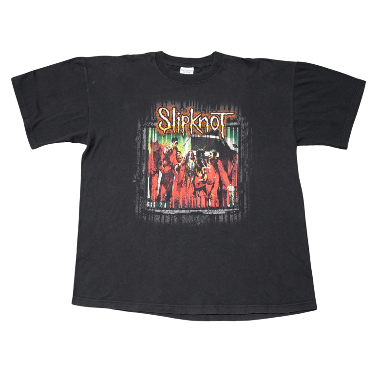 Image of Slipknot 2000 European Tour T-Shirt (XL)
