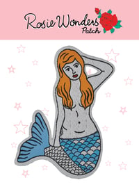 Image 3 of Mermaid Iron-on Patch