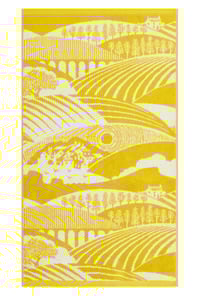 Image 2 of Moordale Towel - Mustard
