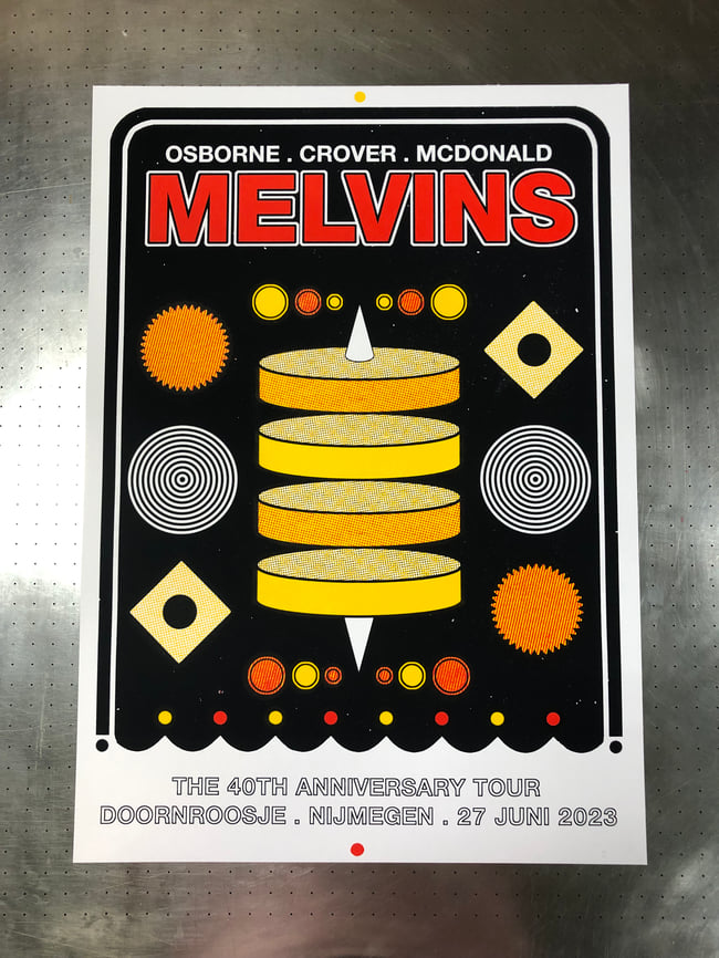 MELVINS screen print