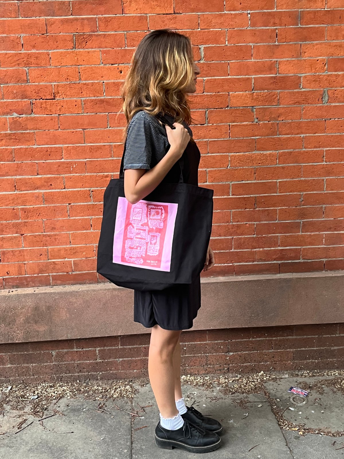 Stamp Diary Tote | @art.sil_ Stamp Diary Tote | @art.sil_