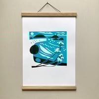 Image 1 of Round Island Lighthouse Screen Print