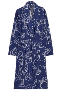 Frutti di Mare Bath Robe - Midnight