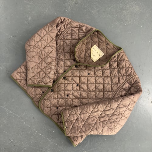 Image of 1980s Stone Island quilted inner liner, size large