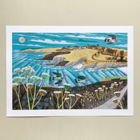 Image 1 of Maenporth Coast Path Large Print