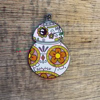BB8 Calavera Enamel Pin 