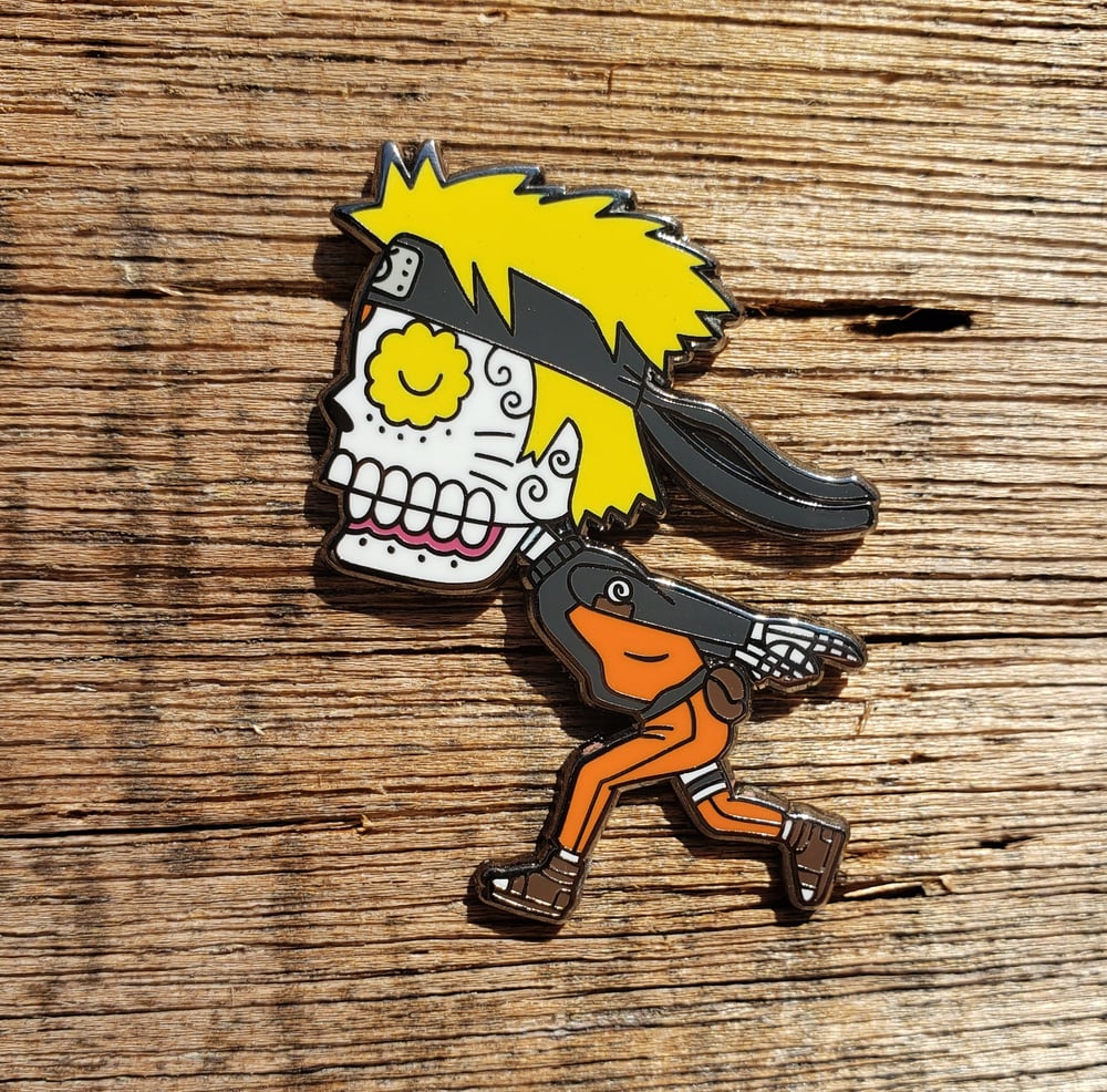 Naruto Calavera Enamel Pin 