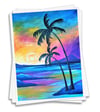 I'd Rather be Here Paper Print