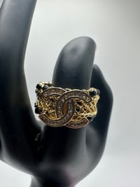 Image 3 of Coco Chanel Gold Ring (black)