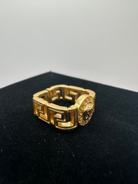 Image 2 of Gold Squared Versace Ring