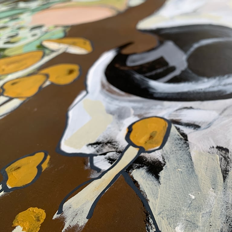 when I awoke (original painting) Image 3