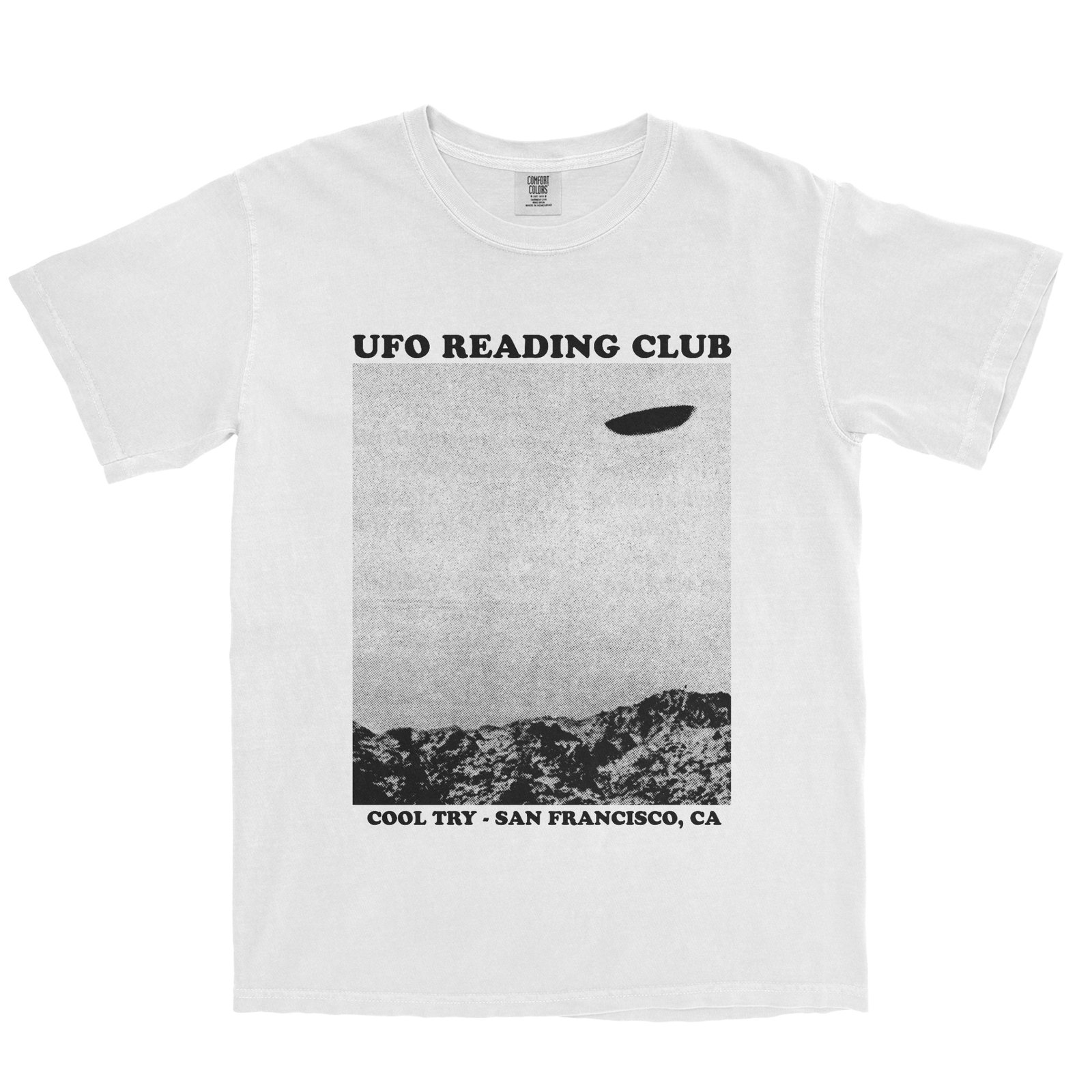 10th Anniversary Edition UFO Reading Club Printed Garment-Dyed Shirt