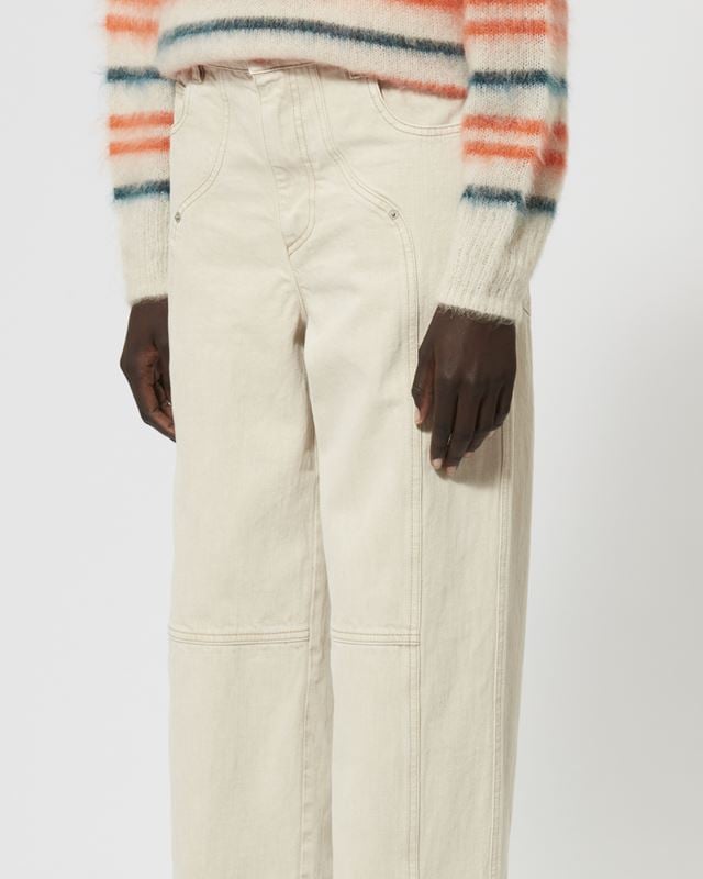 Image of ISABEL MARANT ÉTOILE VALERIA DENIM TROUSERS