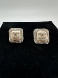 Image 2 of Chanel Squared Studs