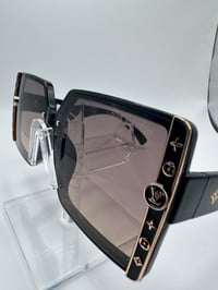 Image 3 of Louis Vuitton Black Sunglasses 