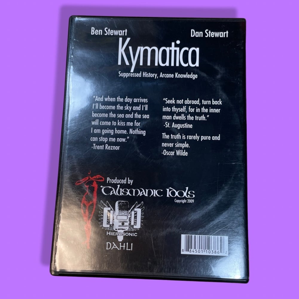 DVD: Kymatica: Suppressed History, Arcane Knowledge - Talismanic Tools 2009 EX+