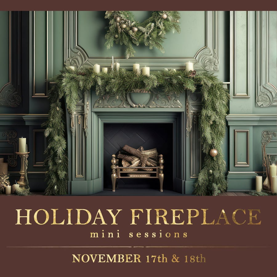 Image of Holiday Fireplace Mini Sessions - November 17th & 18th