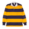 Vintage 90s LL Bean Rugby Shirt - Yellow & Navy