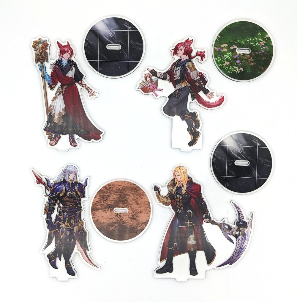 Image of Pre-order FFXIV character standees