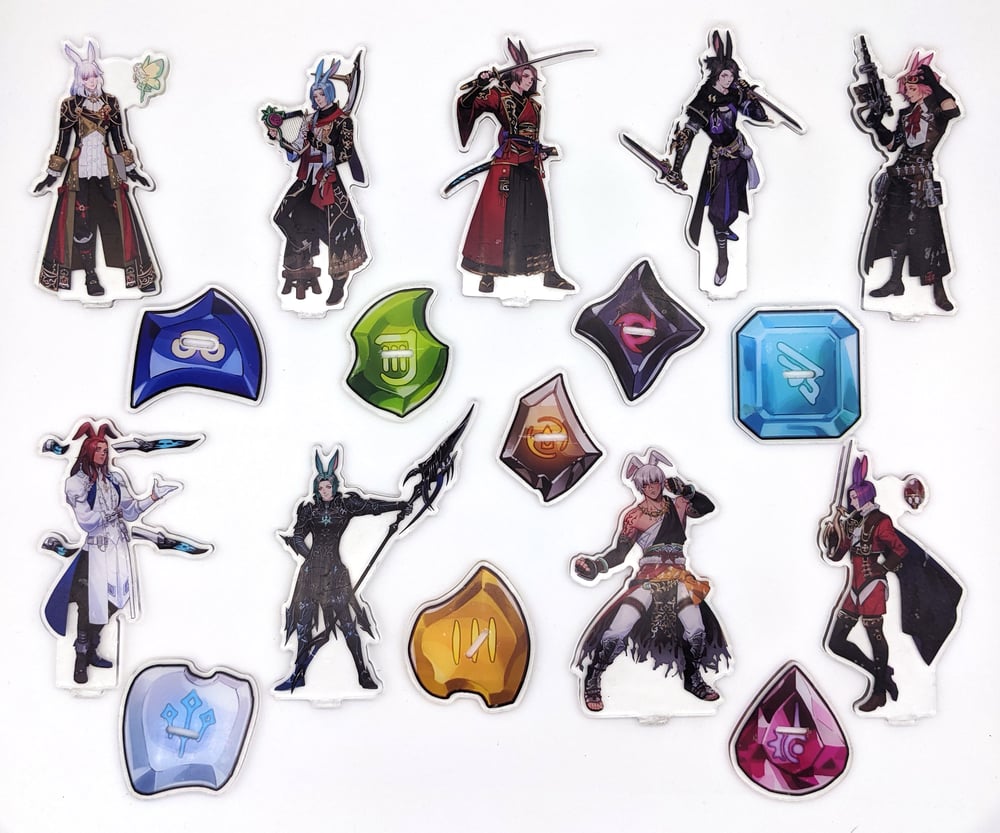 Image of FF14 Class Standees