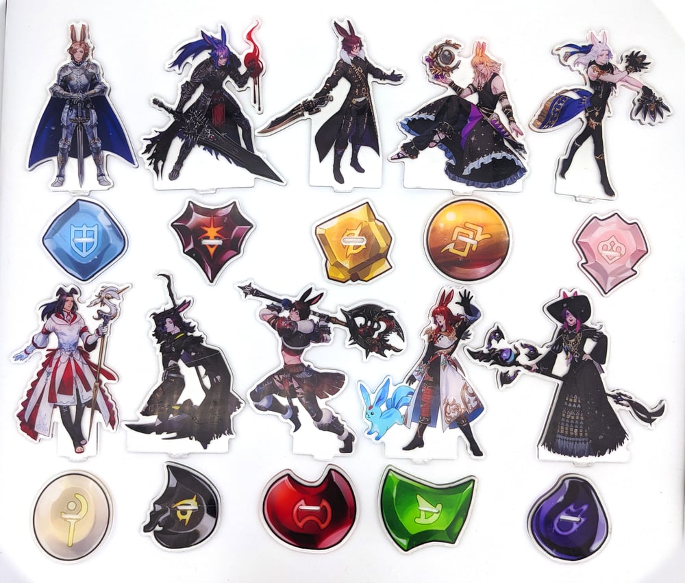 Image of FF14 Class Standees