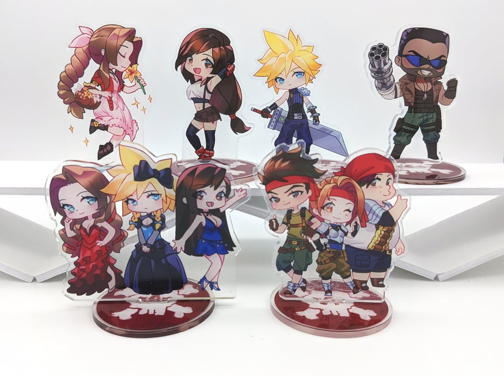 Image of Pre-Order FF7 standees