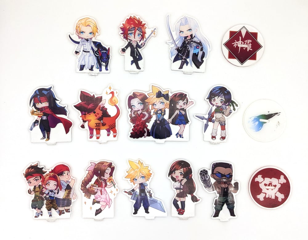 Image of Pre-Order FF7 standees