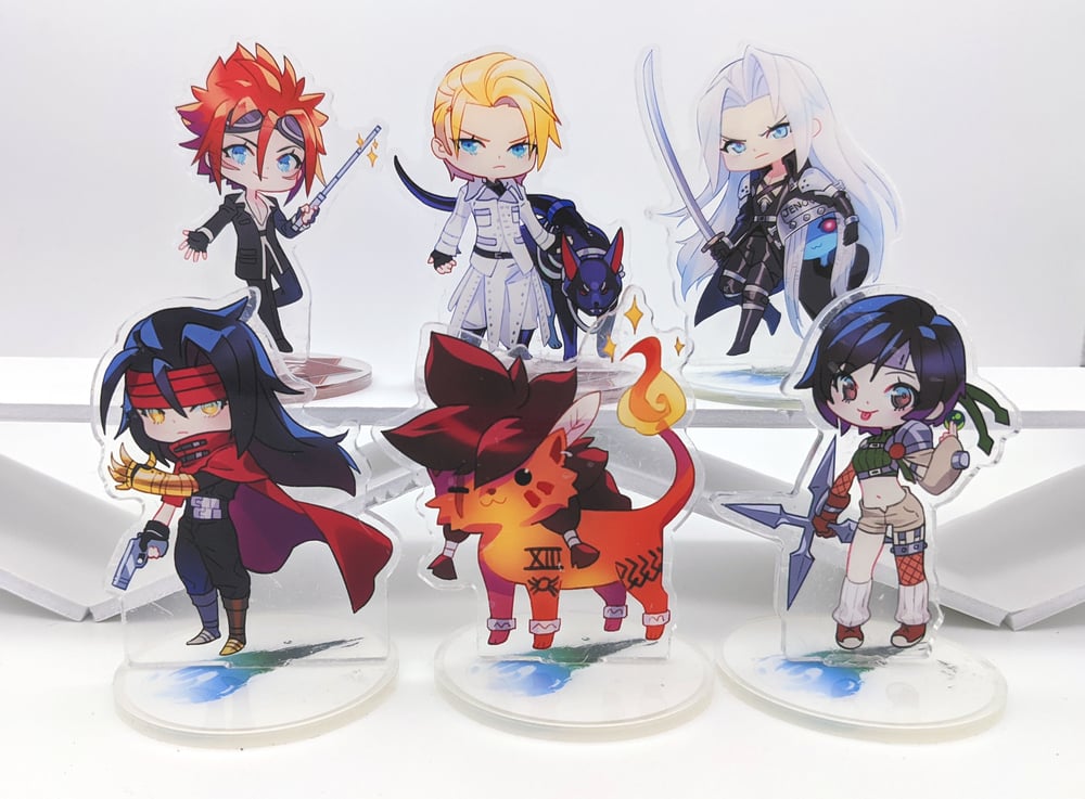 Image of Pre-Order FF7 standees