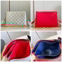 Image 1 of Colored Coussin Bag