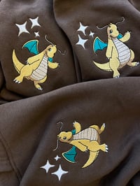 Image 1 of Dragonite hoodie 🤎 (BRWN)