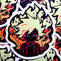 Image 1 of 3" Blaze Eyes Sticker
