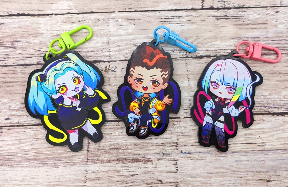 Image of Pre-order Edgerunners charms