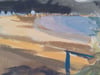 Blue Boat (Traeth Porthdinllaen) - Framed Original