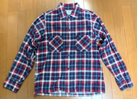 Image 1 of Needles by Nepenthes knit cotton plaid shirt, size S (fits M)