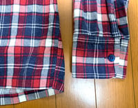 Image 4 of Needles by Nepenthes knit cotton plaid shirt, size S (fits M)