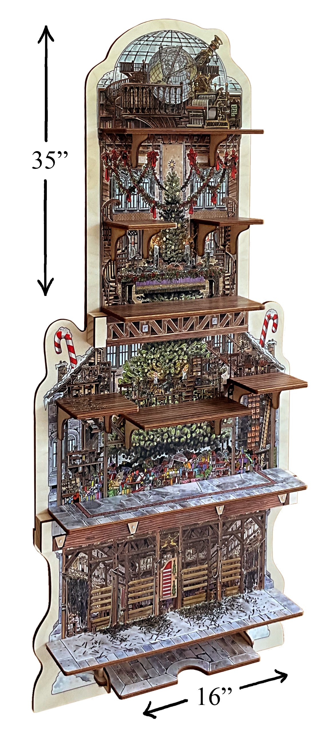 Image of Santa's Workshop DisPlayset