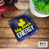 Big Duck Energy Glass Coaster