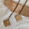 Birchbark Biting Necklace (Acimostawin ~tell me a story~) (Diamond)
